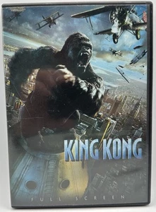 King Kong DVD Fullscreen Jack Black Naomi Wats Jamie Bell 2006 - Picture 1 of 3