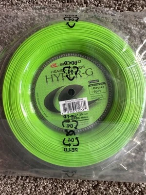 Carrete de cuerda de tenis Solinco Hyper G calibre 16 1,30 mm Foto 1 de 2
