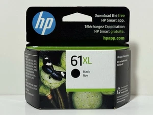 Genuine HP 61XL Black Ink Cartridge - New Sealed Expired APR 2024 - Zdjęcie 1 z 7