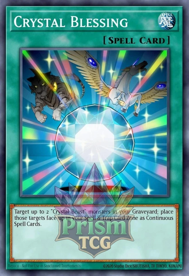 Crystal Blessing FOTB-EN034 Yugioh - Image 1 of 1