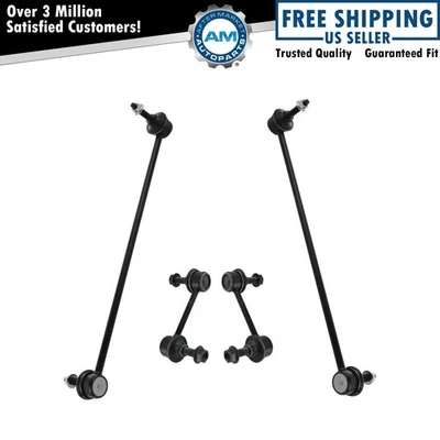 Front & Rear Sway Bar Stabilizer Link Set For 2010-2015 Chevrolet Camaro - Image 1 of 4