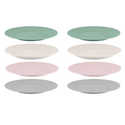 8 Stück Camping Teller Ø 24 cm Essteller Kunststoff Campinggeschirr Tellerset - Bild 1 von 4