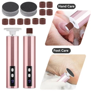 Electric Foot Grinder File Machine Hard Dead Skin Callus Remover Pedicure Tool - Picture 1 of 15