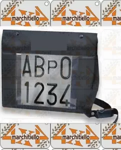 PORTA TARGA PORTATARGA DI PROVA MAGNETICO PORTA TARGA PROVA COMMERCIANTI AUTO - Foto 1 di 7