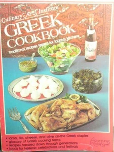 CULINARY ARTS INSTITUTE GREEK COOKBOOK TRADITIONAL RECIPES COOKBOOKS - Imagen 1 de 6
