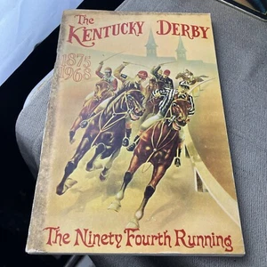 1968 Kentucky Derby Program- 94th Running- Thoroughbred Horse Racing - Picture 1 of 2