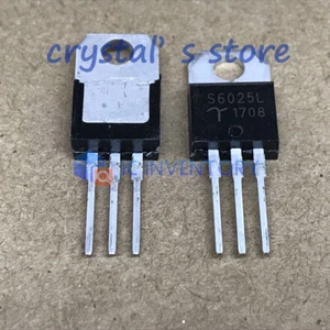 5PCS S6025L TO-220 Thyristor SCR 600V Transistor - Picture 1 of 2