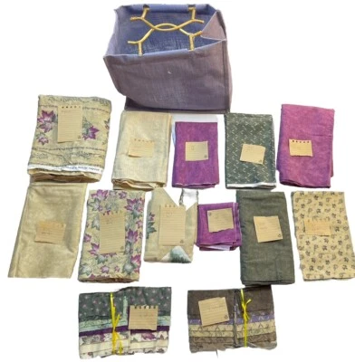 Moda NORTHERN ESCAPE Theme Flannel Fabric Bundle By Holly Taylor With JUTE Tote - Image 1 of 4