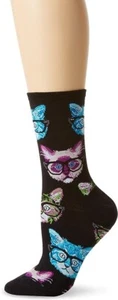 Socksmith Womens Kittenster Casual Sock 1 PAIR - Picture 1 of 3