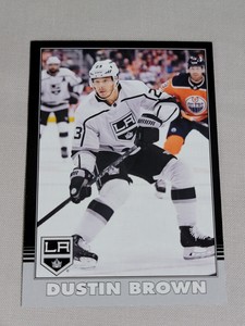 2020-21 O-Pee-Chee Dustin Brown /100 Retro Black Parallel #346