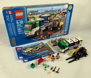 4206 LEGO Recycling Truck – 100% Complete w box & Instructions EX COND 2012 - Picture 1 of 24