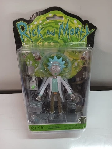 2017 Funko Rick and Morty Articulating Posable Rick Action Figure - 12924 Cover