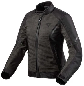 REV'IT TORQUE 2 H2O LADIES BLACK ANTRACITE GIACCA MOTO ESTIVA IMPERMEABILE - Foto 1 di 2