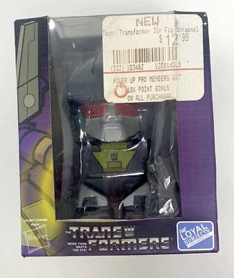 HASBRO TRANSFORMERS SHRAPNEL THE LOYAL SUBJECTS ACTION VINYLS FIGURE - Image 1 of 4