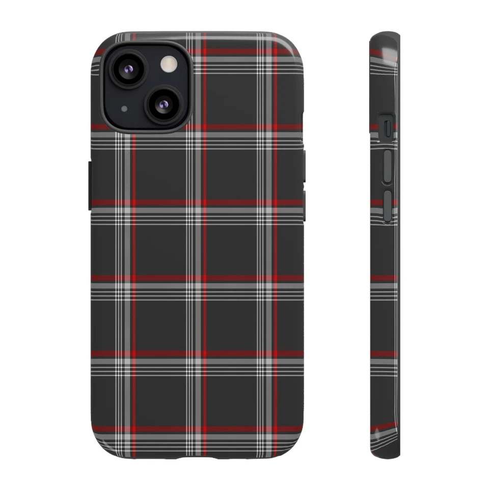 Clark Plaid GTI Estuche Resistente VW Golf GTI Conejo Tartán Teléfono Cubierta iPhone Android Foto 1 de 1