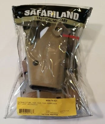Safariland Tactical/Military Tan RH Leg Holster 6004-74-551  - Image 1 of 4