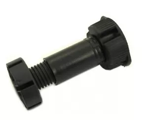 2X GAMBA PER MOBILI REGOLABILE 10cm piedino tavolo armadio cassettiera sedia - Foto 1 di 5