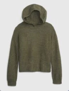 Gap Kids Unisex Green Knitted Breathable Hoodie Sweater SIZE: S (6-7) NIP /TAGS - Picture 1 of 1