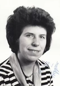 Monika Höppner Ex-Bürgermeisterin Köpenick Berlin Original-Autogramm auf Foto - Picture 1 of 3