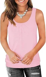 J. Crew Women's Sleeveless Crew Neck Knit Tank Top Round Neck Loose Fit Size S - Picture 1 of 10