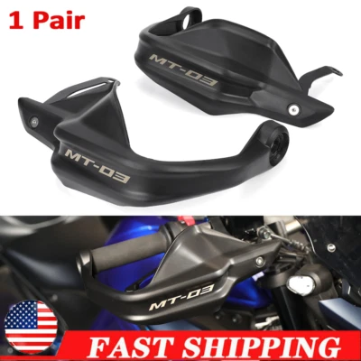 Protectores de manos de manillar a prueba de viento anti choque para Yamaha MT-03 2015-2025 Foto 1 de 4