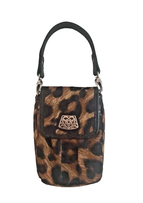 Estuche para monedas Brighton pequeño para tarjetas de crédito/identificación con estampado animal guepardo Foto 1 de 4