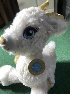 Hirsch Build A Bear glitzerndes weißes Rentier Plüschtier Stofftier BAB - Bild 1 von 9
