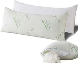 Full Body Pillow for Adults Shredded Memory Foam Long Pillow for Sleeping  - Picture 1 of 8