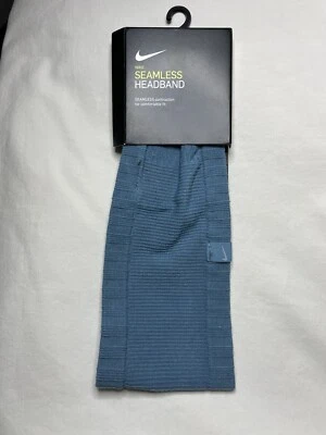 Nuevo con etiquetas Diadema Nike Sin Costuras Unisex Color Cerúleo/Azul Armería Foto 1 de 4