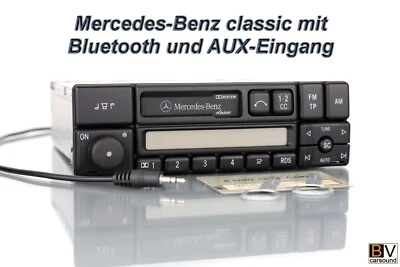 Radio Mercedes-Benz classic BT AUX & Bluetooth R129 W202 W463 R170 Becker BE1150 - Bild 1 von 4