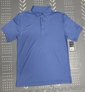 Ben Hogan Performance Polo da golf da uomo con stampa geometrica Birdseye, S (34-36) - Foto 1 di 2