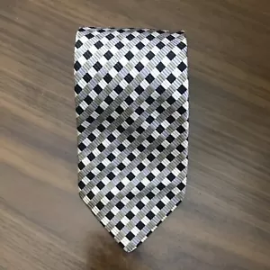 IKE Behar New York Hand Made Imported Multicolor Geometric Silk Made In USA - Picture 1 of 7