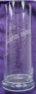 Rare Martini Rosso Vermouth Tumbler - Tall Glass - Classic Drinks Excellent Cond - Picture 1 of 6