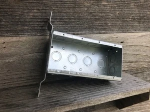 NEW Raco #687 2-1/2" 4 GANG ELECTRICAL METAL Switch Box LQQK!! - Picture 1 of 6