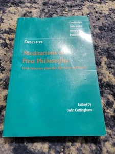 Cambridge Texts in the History of Philosophy Ser.: Descartes: Meditations on... - Imagen 1 de 2