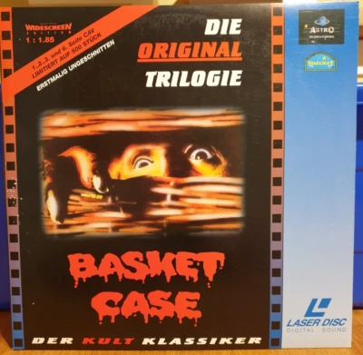 Laserdisc Basket Case Trilogie 3 Disc Dolby Surround sehr selten! - Bild 1 von 4
