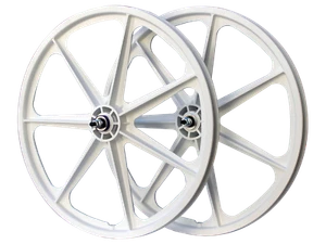 SKYWAY Tuff II S/B Wheels 24" White - Picture 1 of 2