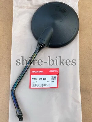 Espejo retrovisor de plástico negro Honda genuino nuevo para CBX1000 SUPERSPORT 1979-1980 Foto 1 de 3