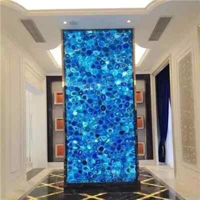 Buy Wall Panel, Bathroom & Kitchen Agate Wall Panel Decor, Wall panel Tiles Slab - Image 1 of 4
