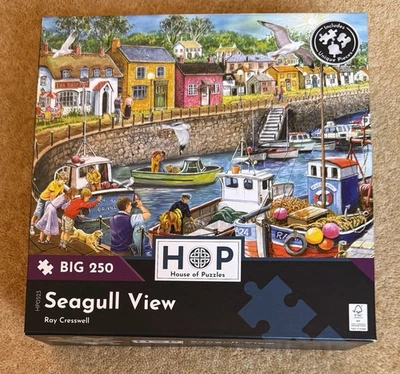 HOP BIG250 Seagull View 250 Large Piece Jigsaw Puzzle Brand New & Sealed - Image 1 of 4