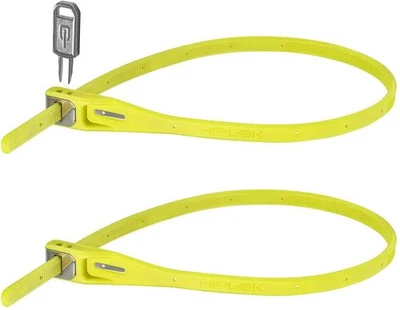 Hiplok Z LOK Armoured Security Tie & Bike Lock Lime - Image 1 of 4