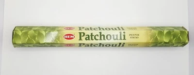 Paquete de 20 barras de incienso de pachulí HEM Foto 1 de 4