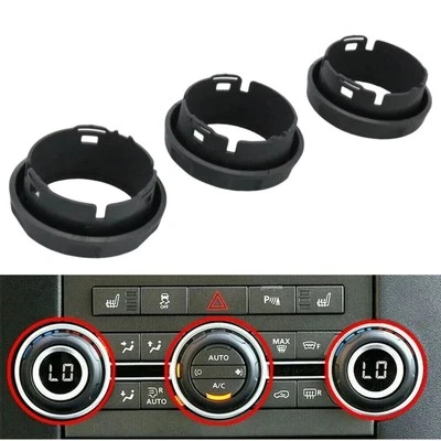 3 piezas perilla de control de volumen de aire acondicionado compatible para Land Rover Range Rover Sport 2006-13 Foto 1 de 4