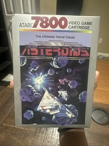 Brandneu Factory Sealed Atari 7800 Spiel Asteroiden - Bild 1 von 10
