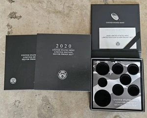 2020 Limited Edition Silver Proof Set Box & COA | No Coins - Picture 1 of 1