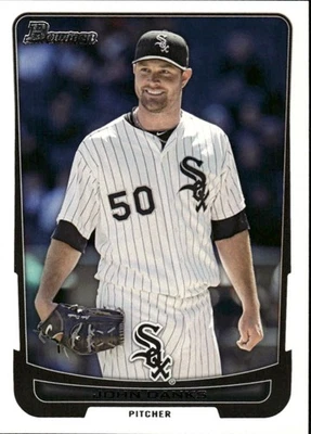 2012 Bowman #25 John Danks [GOATCARDS] - Image 1 of 2