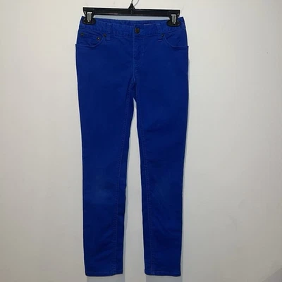 Jeans Ralph Lauren Niñas Talla 10 Bowery Ajustados Elastizados Azul Bordado Logo Foto 1 de 4