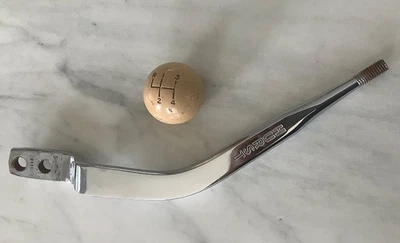 Vintage HURST 6836 4 Speed Shifter Stick + Original Muncie Pattern Ball - Image 1 of 4