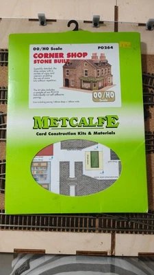Metcalfe PO264 Card Building Kit Corner Shop Stone Built Brand New Never Opened - Image 1 of 2