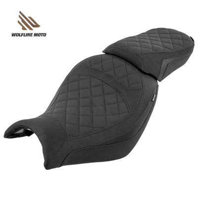 Asiento de pasajero piloto de motocicleta WOLFLINE para Kawasaki Vulcan S 650 2015-2024 Foto 1 de 4
